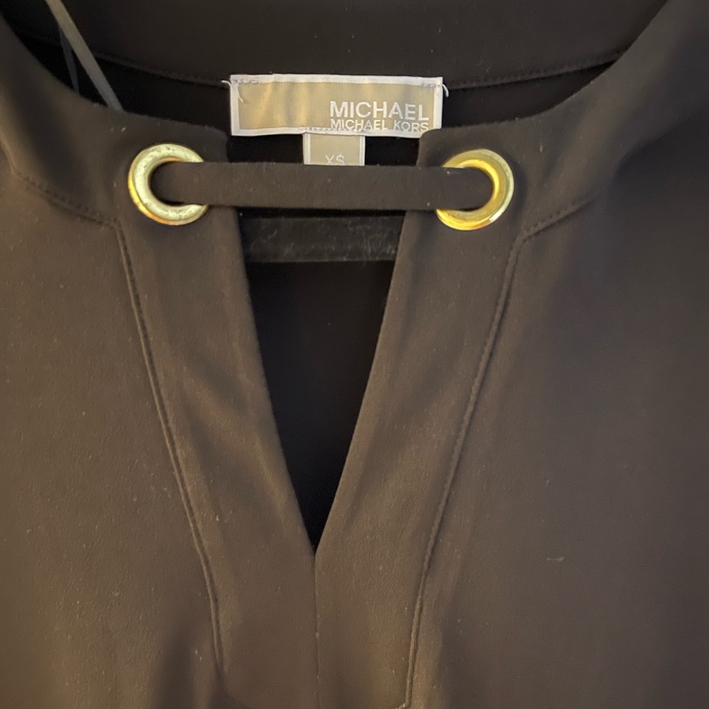 Black Mini Michael Kors Dress